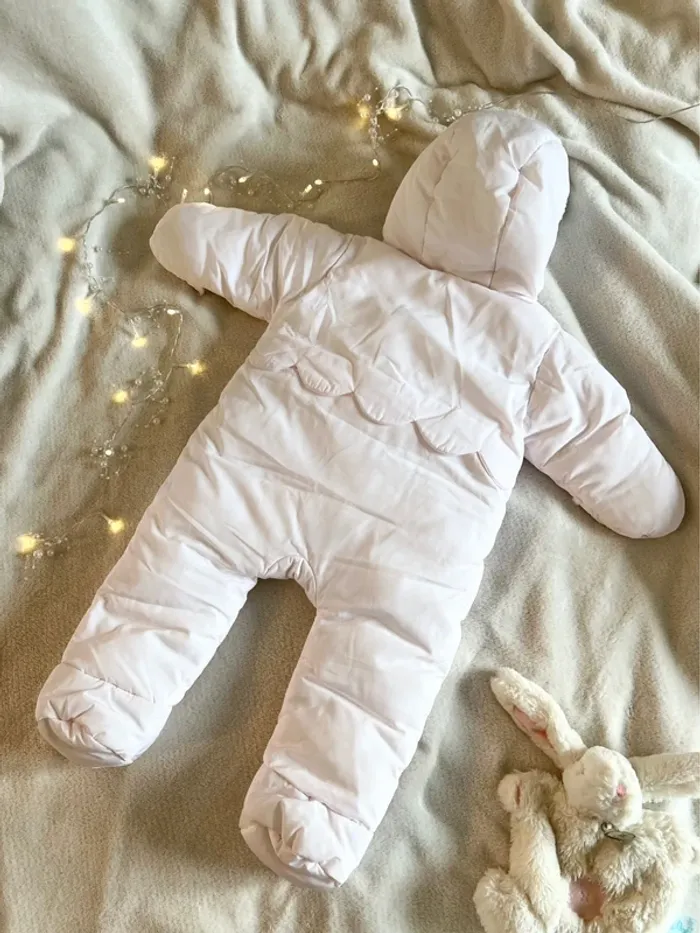 Combinaison pilote rose pale 6 mois - Jacadi - photo numéro 8