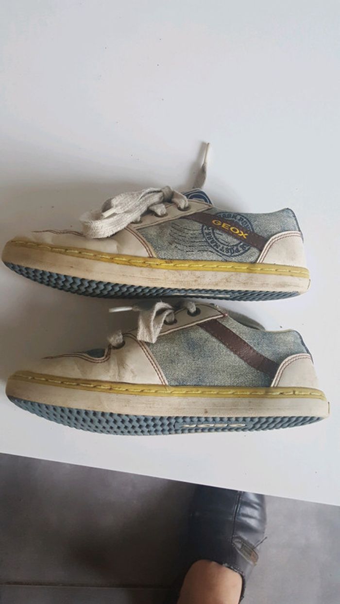 Basket basse geox taille 31 - photo numéro 3