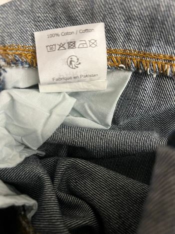 Salopette short jean bleu brut Lola - photo numéro 8