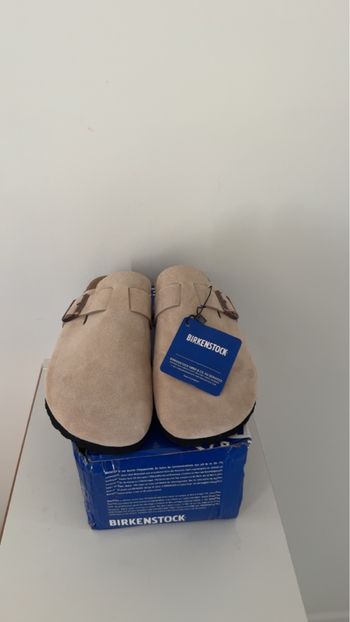 Birkenstock Beige Sablé - État Nickel