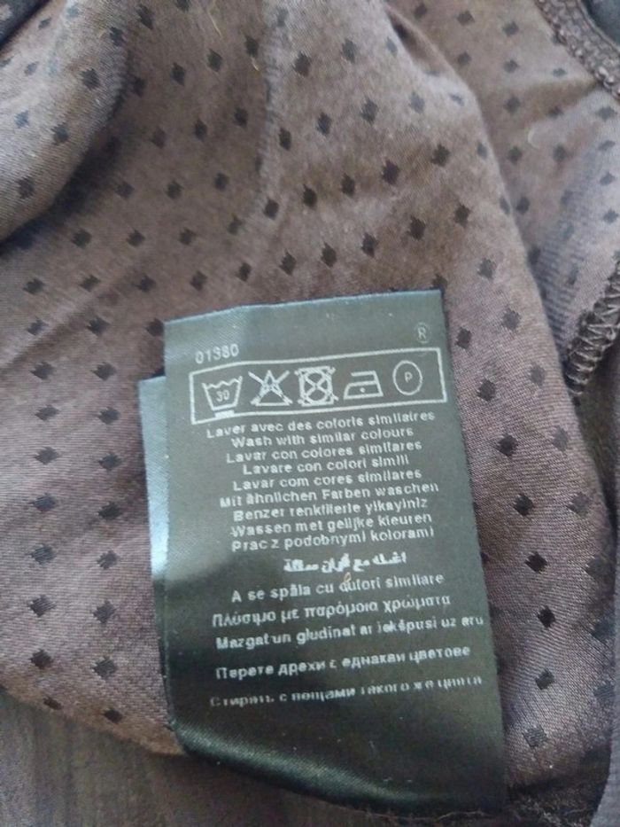 Blouse breal manches 3quart marron taille 42 - photo numéro 7