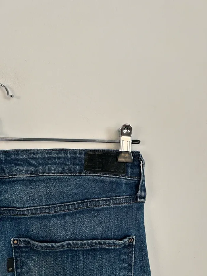 Jean Levi's Femme Marine W32 L32 | Mid Rise Skinny | Taille 42 | Très Bon État | BP267 - photo numéro 8