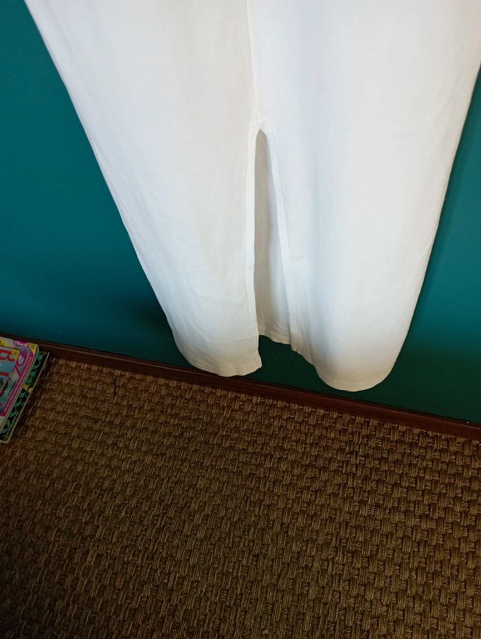 Robe longue coton blanc - photo numéro 3