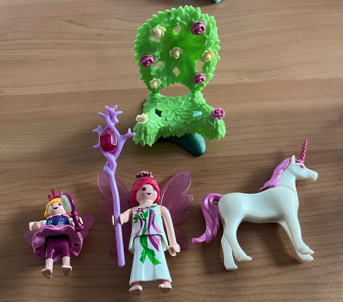 Playmobil Lot Fée Licorne Accessoires