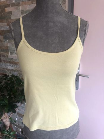Débardeur jaune 34/36