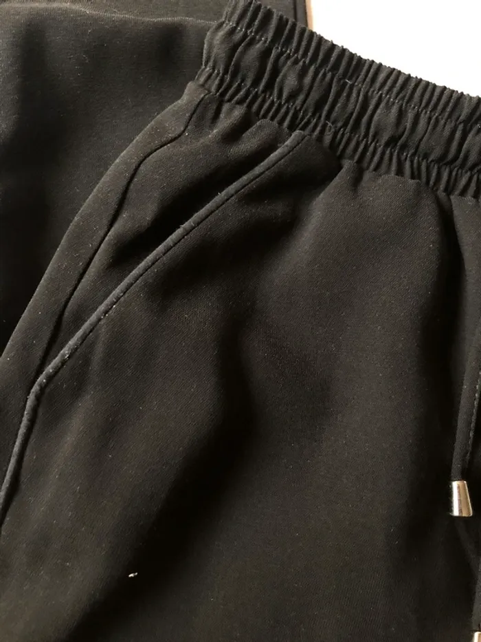 pantalon droit fluide noir - photo numéro 4