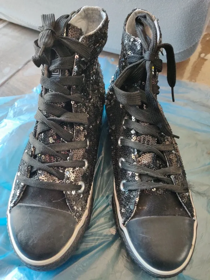 Baskets plateforme little Marcel