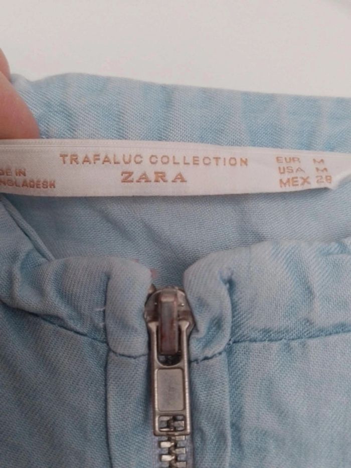 Veste jean Taille M ZARA - photo numéro 2