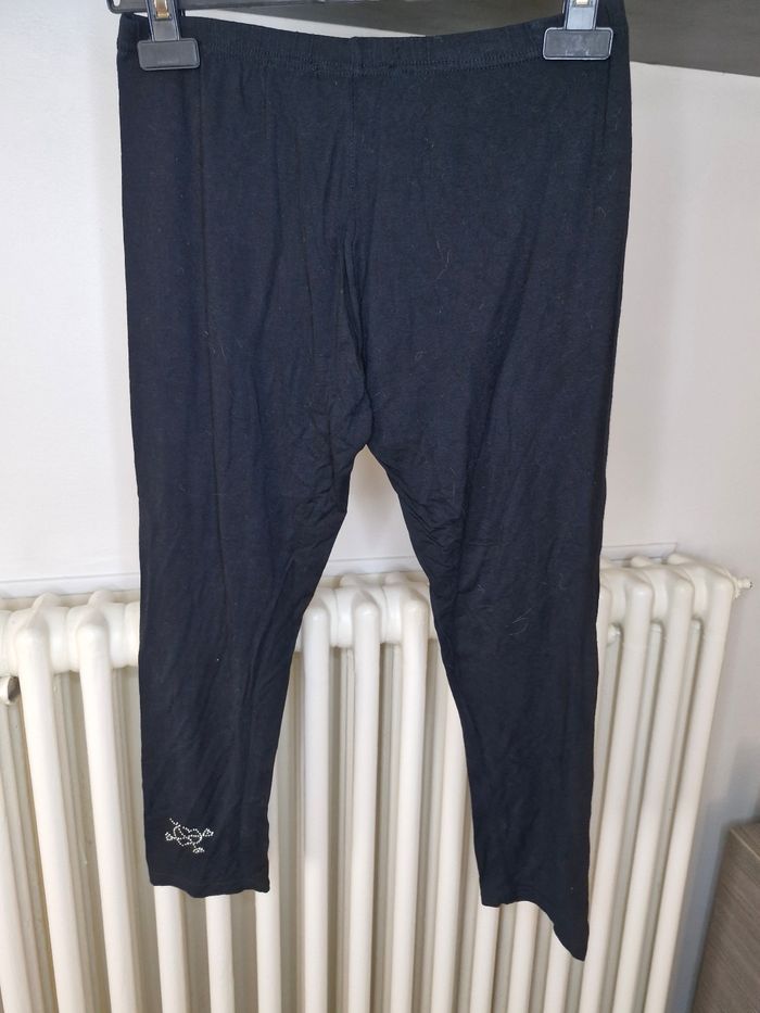 Legging noir coeur cache cache taille 40