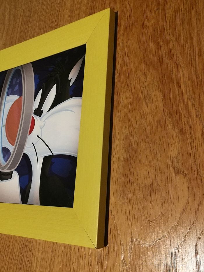 Grand cadre en bois Looney Tunes - photo numéro 6