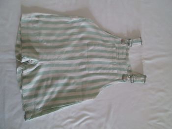 Salopette courte rayée Zara