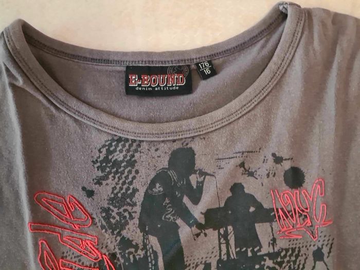 top débardeur hommes sans manches taupe e-bound 176/16 - photo numéro 2