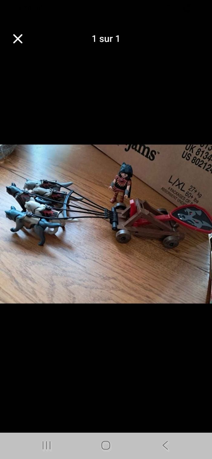 Playmobil dresseur de loup