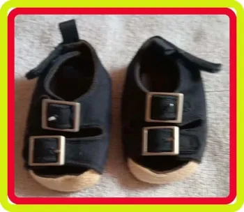 Nu-pied bleu marine Taille 3 / 6 mois