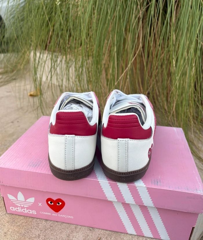 Adidas Samba X Comme Des Garçons Rose Taille 38 - photo numéro 5