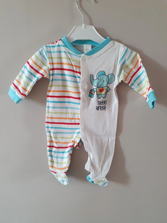 Pyjama 1 mois coton