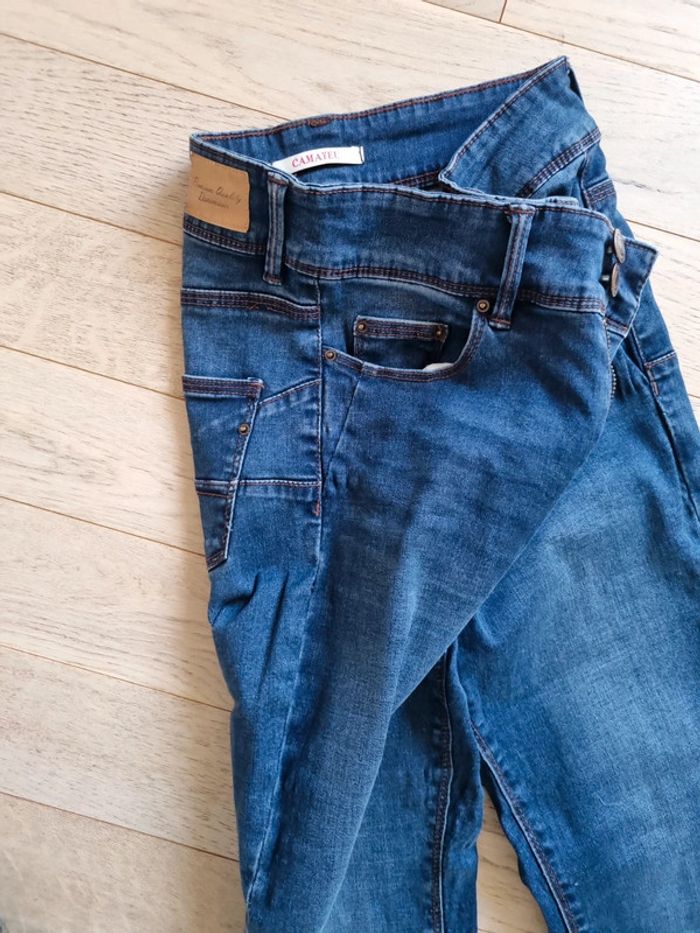 Jean taille haute camaïeu 38 - photo numéro 4