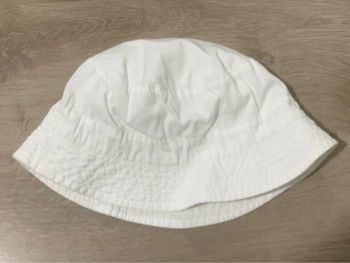 Chapeau blanc bob blanc 18/24 mois
