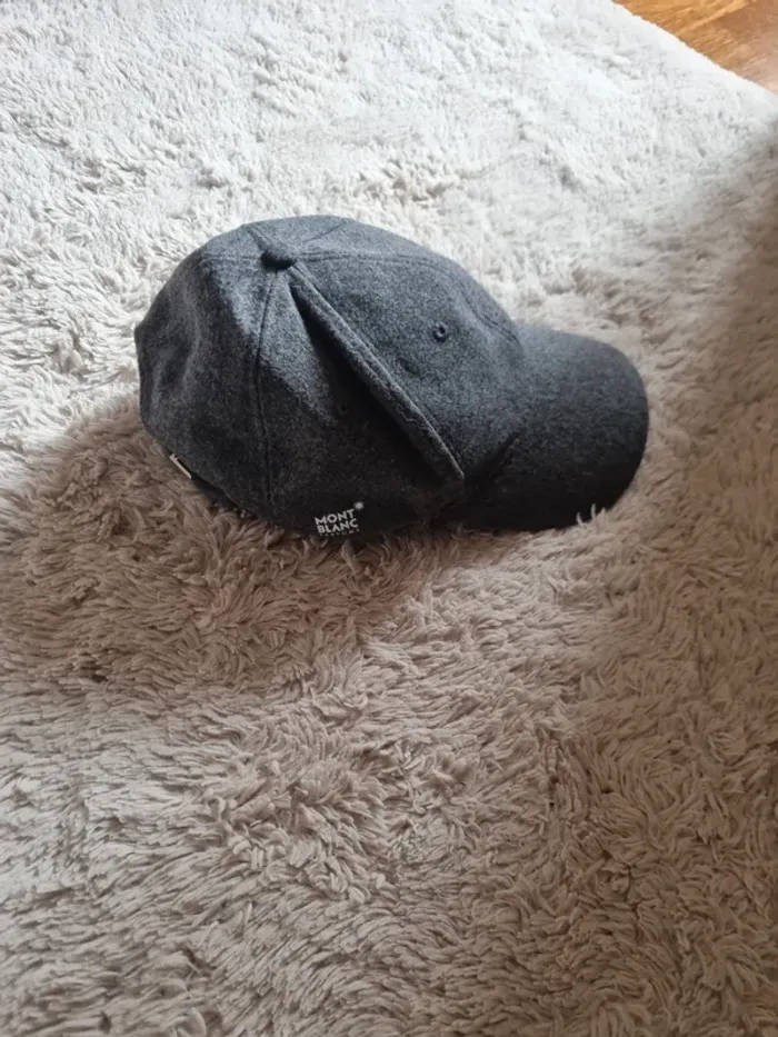 Casquette laine feutrée