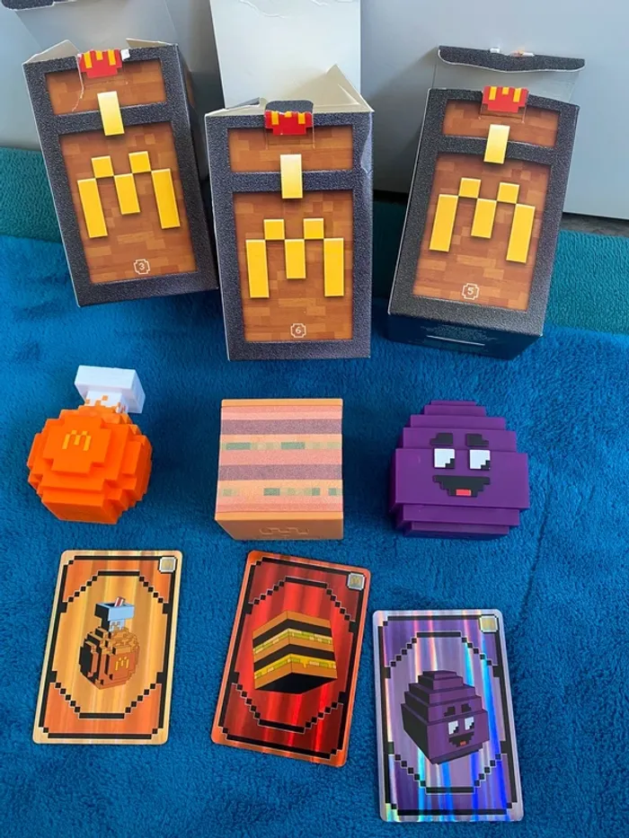 Lot jeux mincraft Mac do