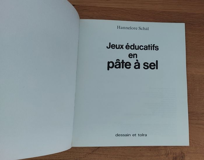 Jeux éducatifs en pâte à sel - dessain et tolra - 1992 - photo numéro 2