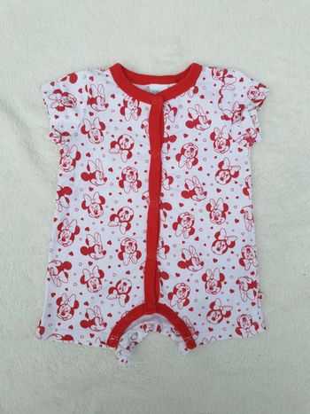 Barboteuse minnie rouge