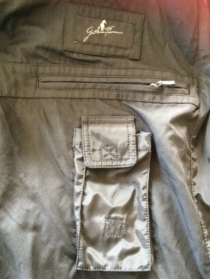Veste noire Gentleman Farmer T.L - photo numéro 6