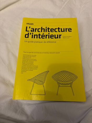 Livre Architecture d’intérieur - Guide pratique (Grimley & Love)