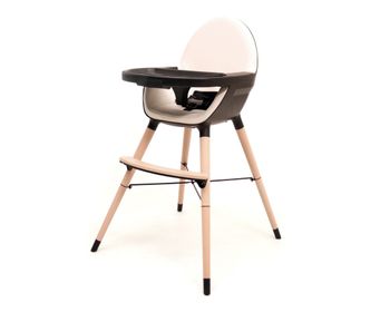 Chaise haute ESSENTIEL AT4 Noir & Sable NEUVE