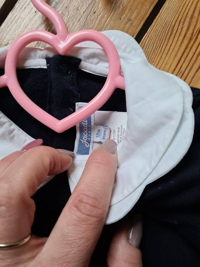 Robe en molleton Jacadi 18 mois - photo numéro 2