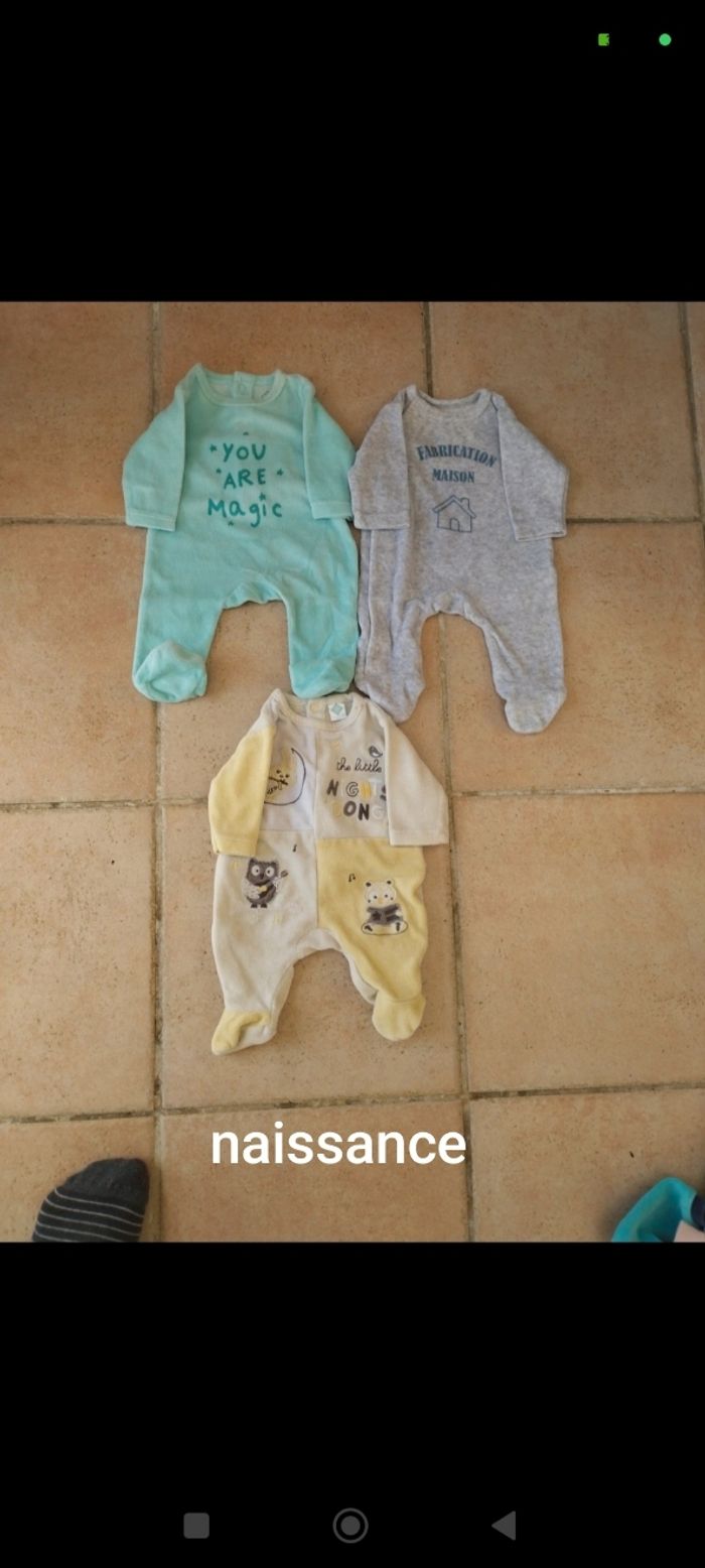 Lot pyjama bodies - photo numéro 2