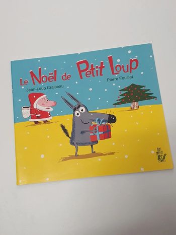Livre le Noël de petit loup