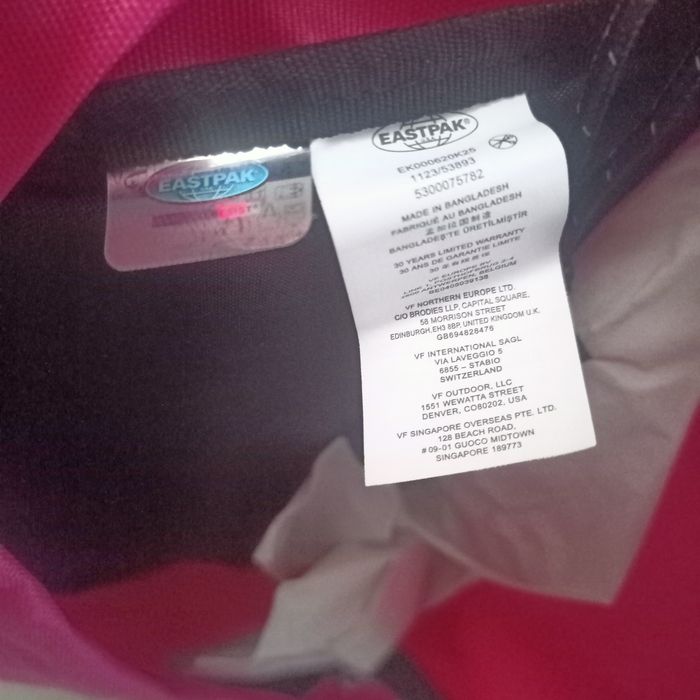 Sac à dos Eastpak 24 Litres 40x30x18 cm - photo numéro 3
