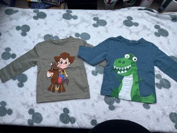 Lot 13 : tee-shirt manches longue / toy story / 18 mois