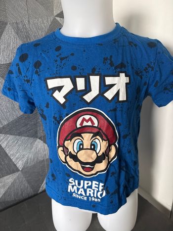T shirt Mario 6 ans 