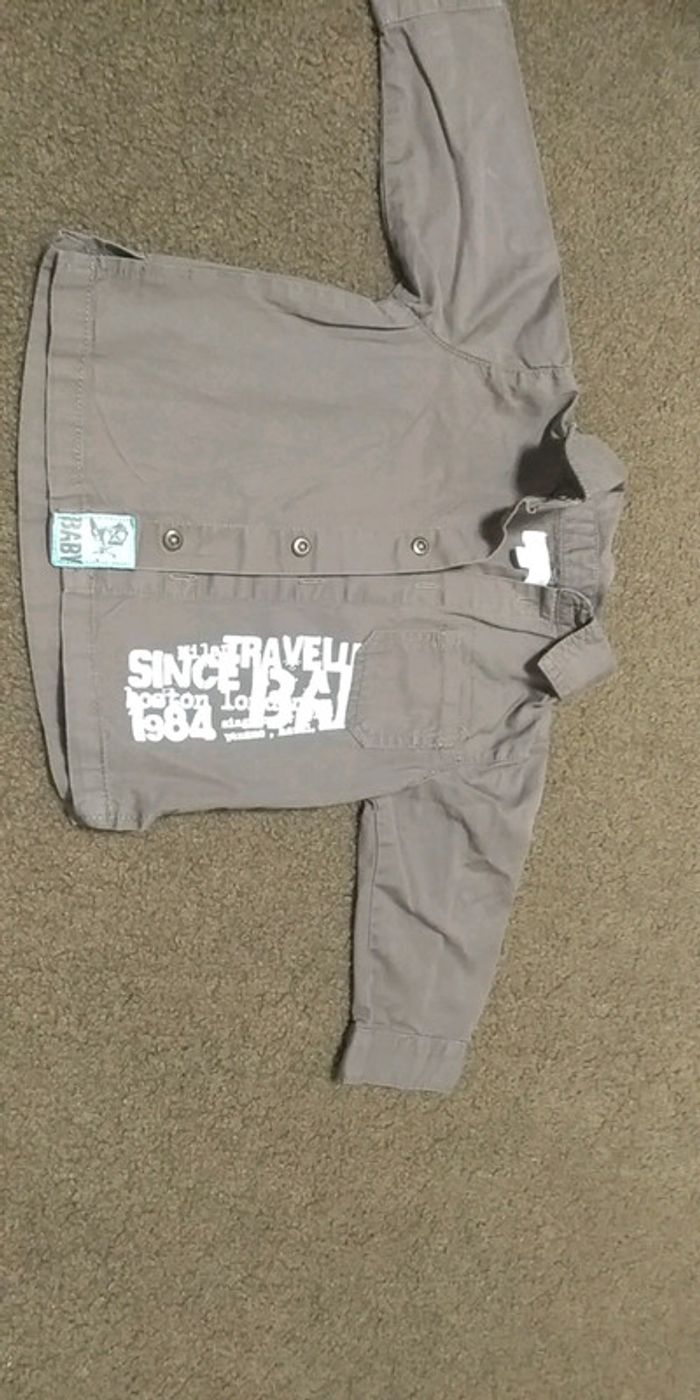 chemise marron kimbaloo