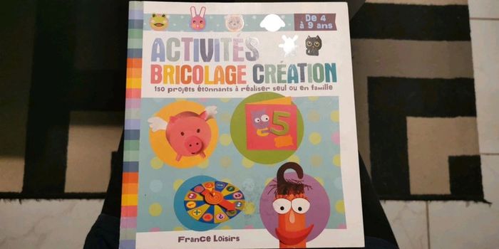 Livre activité bricolage création
