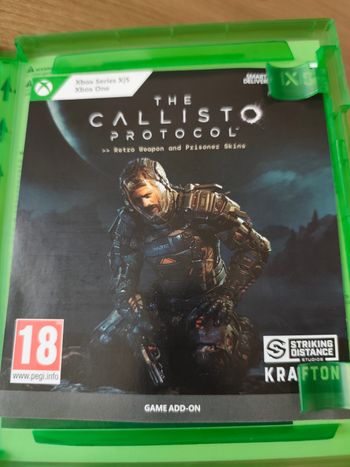 Callisto protocole Day one édition Xbox