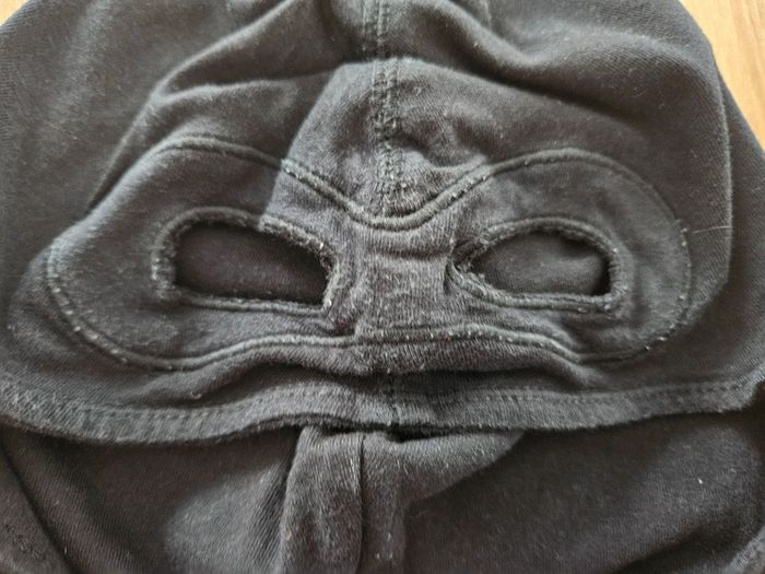 T.shirt à capuche manches longues noir Gemo 5 ans - photo numéro 3