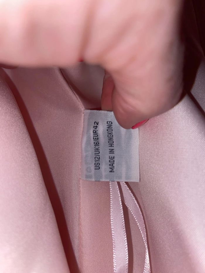 Robe cocktail rose - photo numéro 3