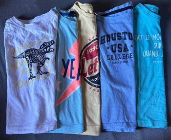 Lot de 5 tee shirt