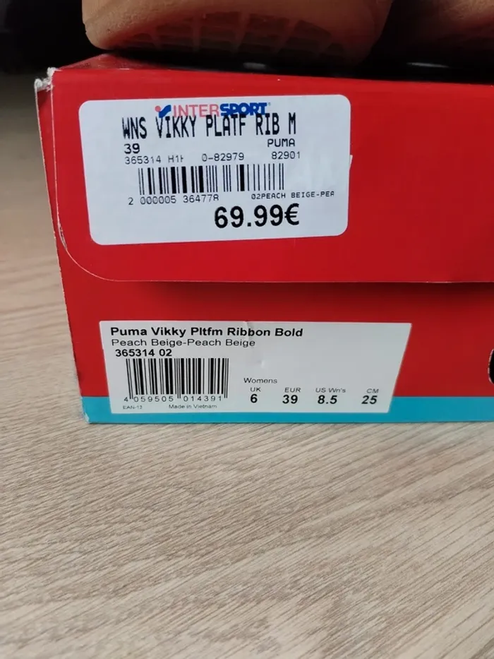 Baskets Puma Vicky plateforme ribbon bold - photo numéro 11