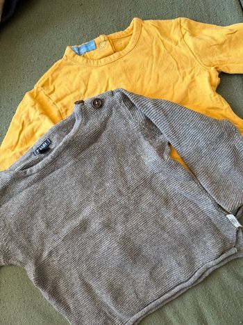 Lot t-shirts manches longues 