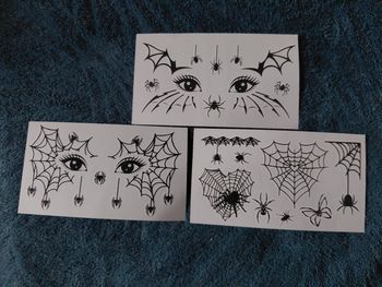Tatouage temporaire pour Halloween