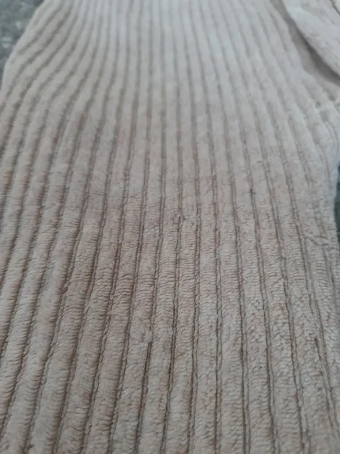 Pyjama velours beige - photo numéro 6