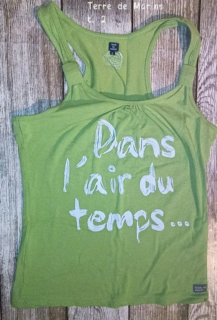 Débardeur/top Terre de Marins t. 2