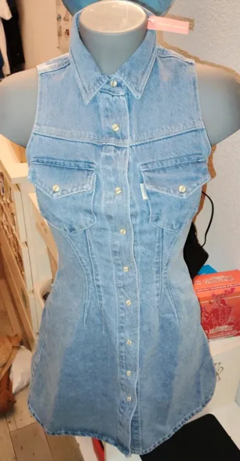 Robe en jean