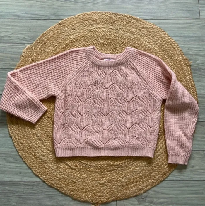 🩷 Pull femme ado rose pâle Taille XS 🩷