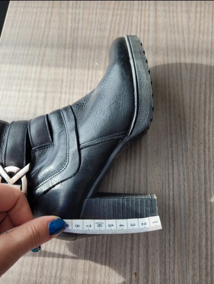 Bottines Dorking cuir noir taille 36 - photo numéro 10