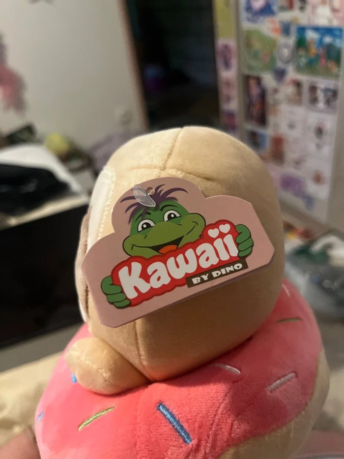 Peluche paresseux avec donut - photo numéro 2